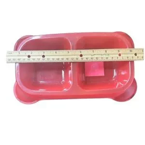 Pink Plastic Pet Food & Water Dish (NWT)