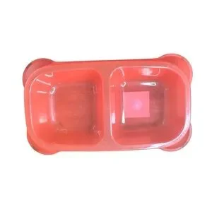 Pink Plastic Pet Food & Water Dish (NWT)