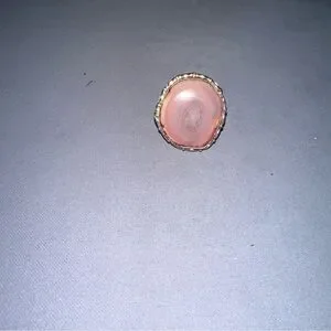 Pink Sterling 925 Rose Ring