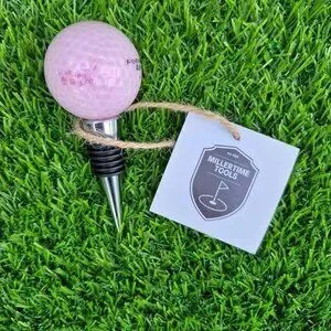 Pinnacle Golf Ball Wine Stop - Pink⛳️