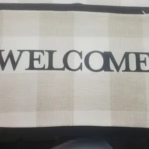 Plaid Family And Welcome Pillow Covers
