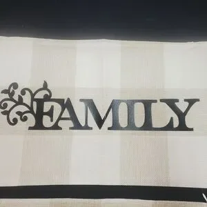 Plaid Family And Welcome Pillow Covers