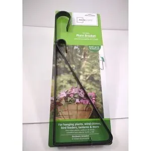 Plant Bracket Mainstays Black Iron Plant Bracket 12 Inch NWT
