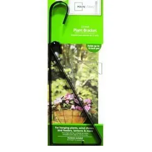Plant Bracket Mainstays Black Iron Plant Bracket 12 Inch NWT