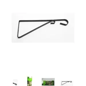 Plant Bracket Mainstays Black Iron Plant Bracket 12 Inch NWT