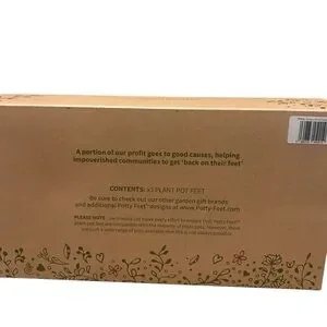 Plant Potty Feet Labrador Bronze