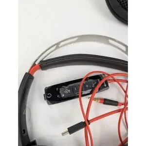 Plantronics Blackwire 5220 Stereo USB Wired Headset – Inline Controls – Black