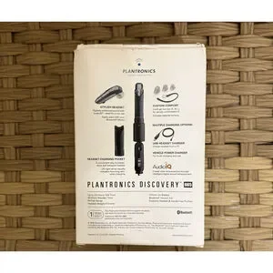Plantronics Discovery 665 Bluetooth Headset AudioIQ 2008 Open Box Old Stock