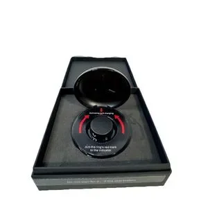 Pobovi Smart Ring‎ With Wireless Charging Case 6-Day Battery. Black Size 11