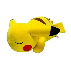 Pokemon 2023 Jumbo Sleeping Pikachu 18" Plush Very Soft Stuffed Pillow Buddy Toy