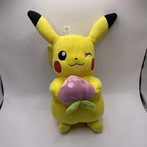 Pokemon Pikachu With Pecha Berry 8" Plush