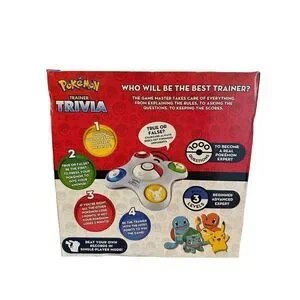 Pokemon Trainer Trivia Toy The Virtual Game Master 2 Modes Single & Multiplayer