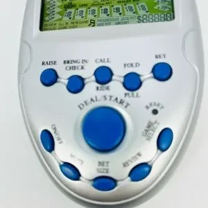 Poker Mania 6-in-1 Card Travel Handheld Game Sakar International