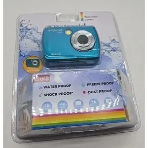 Polaroid 16mp Waterproof Instant Sharing Digital Camera NEW