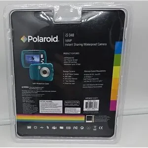 Polaroid 16mp Waterproof Instant Sharing Digital Camera NEW