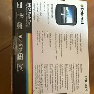 Polaroid Black And White Dash Cam