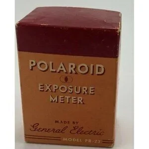 Polaroid Exposure Meter Model PR-22 General Electric USA F765B Circa 1950