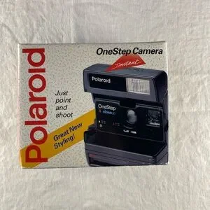 Polaroid OneStep Closeup Instant Camera - Black