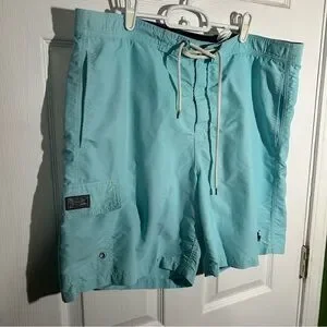 Polo Ralph Lauren Aqua Swim Trunks Board Shorts Size XL