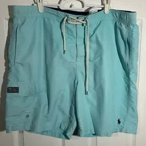 Polo Ralph Lauren Aqua swim trunks Board Shorts size XL