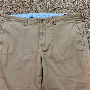 Polo Ralph Lauren Pants Mens 40x30 Chino Flat Front