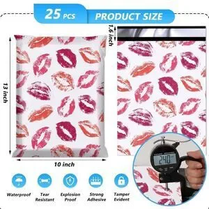 Poly Mailer 10x13 Inch 25 Pcs Waterproof and Tear-Resistant Shipping Bags