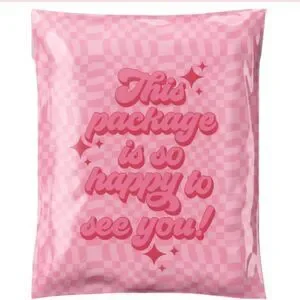 Poly Mailers Mix sizes 10x13 14.5x19 40 poly mailers 40 stickers