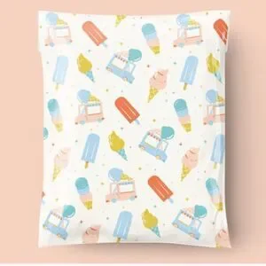 Poly mailers stickers