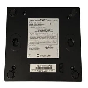 Polycom Soundstation 2W 2201-67810-001 2.4GHz Wireless Receiver Base No Power Co