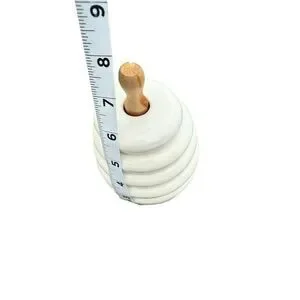 Porcelain Honey Pot Jar With Beech Wood Drizzler