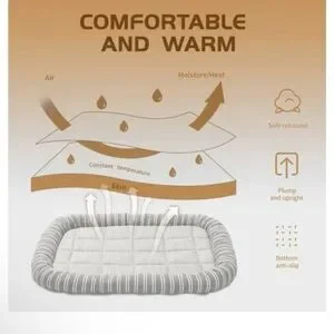 Portable Pet Bed Dog Cat Self Cooling Mat 22" X 19" Pet Bed