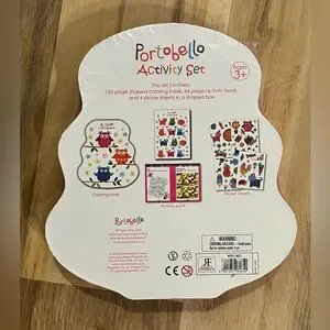 Portobello Activity Set NIB Owl Shaped