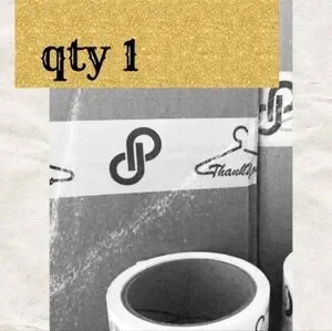 Posh Swag Thank-You Shipping Packaging Tape 1 Roll P Hanger Merch Love Sale Sell