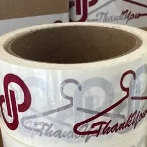 Posh Swag Thank-You Shipping Packaging Tape 1 roll P Hanger Merch Love Sale Sell
