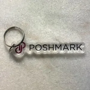 Poshmark Keychain Plastic Nameplate Accessory New