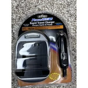 Power2000 RAPID TRAVEL CHARGER RTC-146 For SONY SANYO PENTAX OLYMPUS SAMSUNG