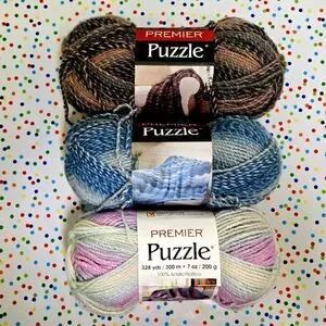 Premier Puzzle Yarn Bundle 3 SKEINS Premier Puzzle Yarn Bundle 3 SKEINS