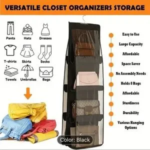 Premium 8-Pocket Handbag Organizer