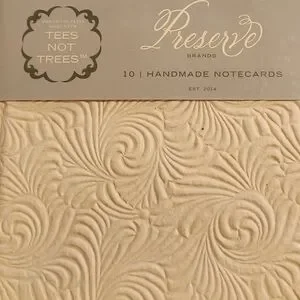Preserve Brands Notecards Stationary Tees Not Trees