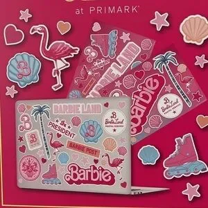 Primark - Barbie The Movie Laptop Stickers