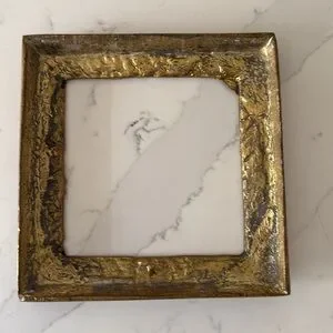 Primitive Style Brass Empty Frame