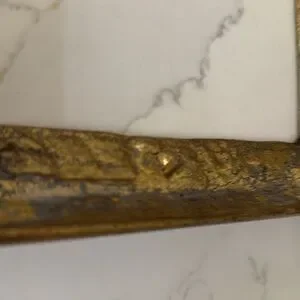 Primitive Style Brass Empty Frame