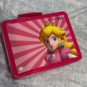 Princess Peach Nintendo DS Full Size Metal Lunch Box