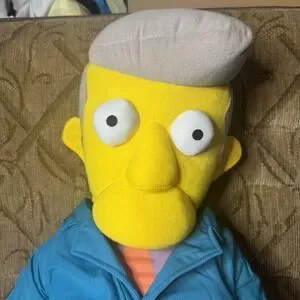 Principal Skinner Stuffed Plush Toy- The Simpsons 34" Tall Excellent
