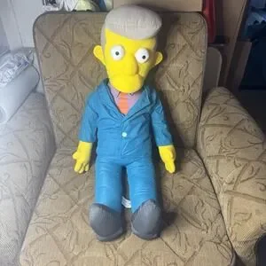 Principal Skinner Stuffed Plush Toy- The Simpsons 34" Tall Excellent
