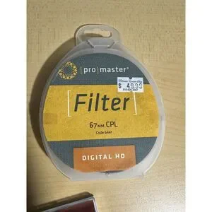 Pro Master Pro Circular Polarized Filter 67mm + 95mm UV 8167+RocketFish 58mm CP