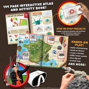 Professor Maxwell's VR Atlas - Virtual Reality Kids Science Kit STEM Learning