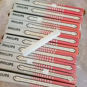 Projection Lamp Philips EKM P2/7 13989 R 240-250v 1000w New Old Stock Lot Of 11