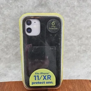 Protect Onn Black Dual-Layer Case For iPhone 11/XR‎ NEW OPEN PACKAGE