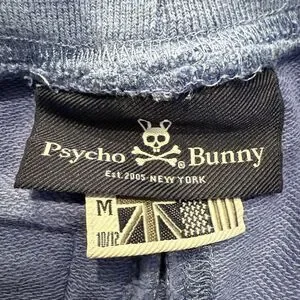 Psycho Bunny Liam Bal Harbour Blue Boys Shorts Size 10/12